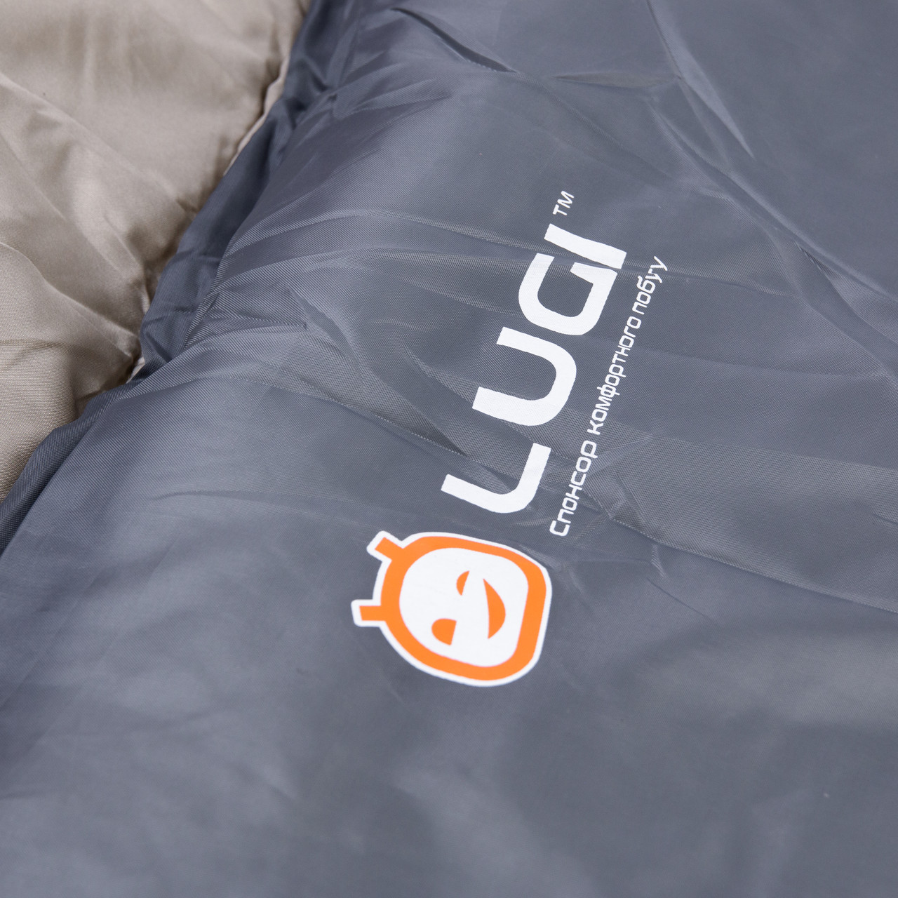 Спальний мішок водонепроникний з капюшоном, сірий