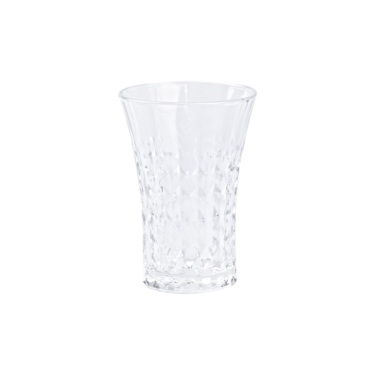 Склянки скляні набір із 6 штук по 380 мл прозорі