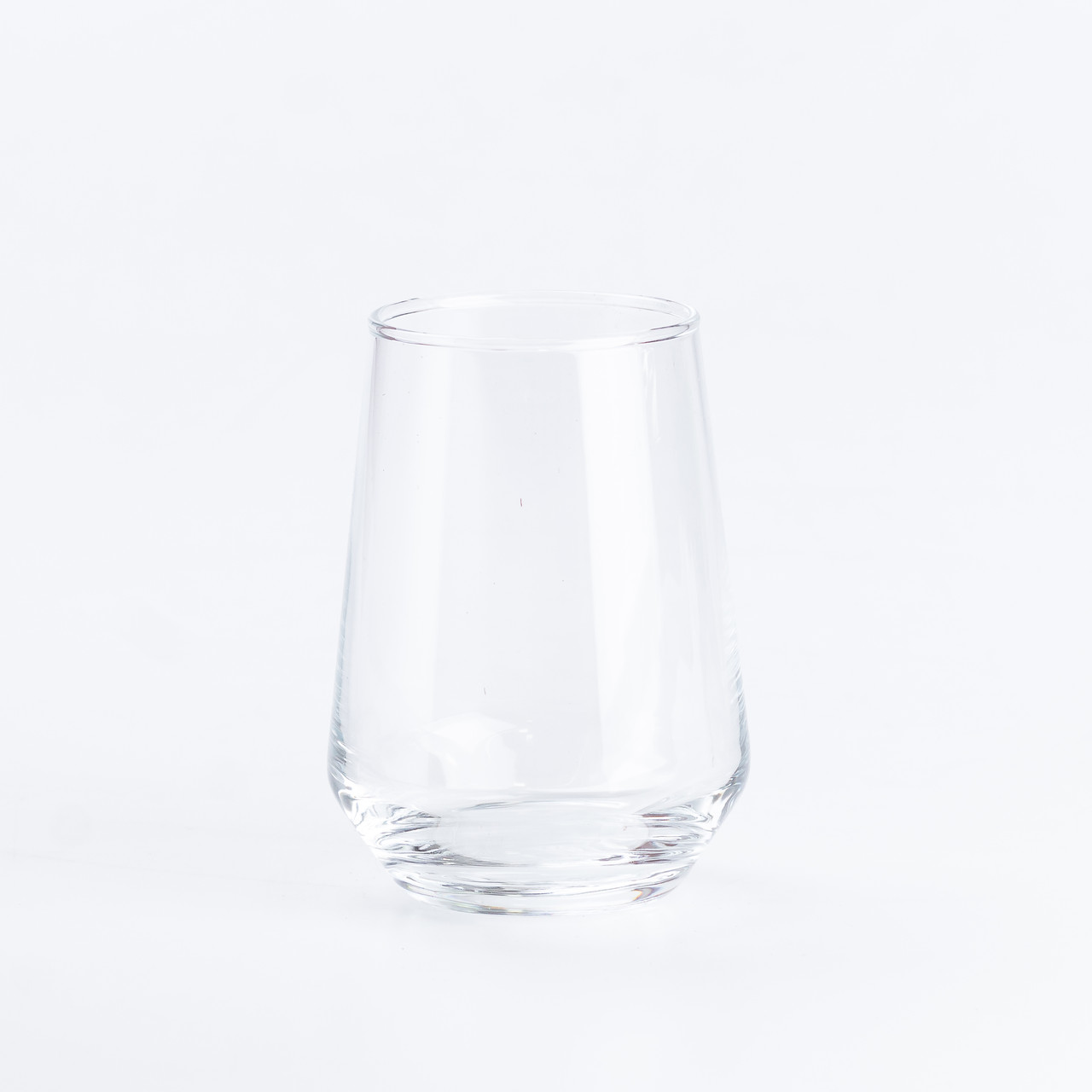 Набір склянок 6 штук по 390 мл скляний прозорий