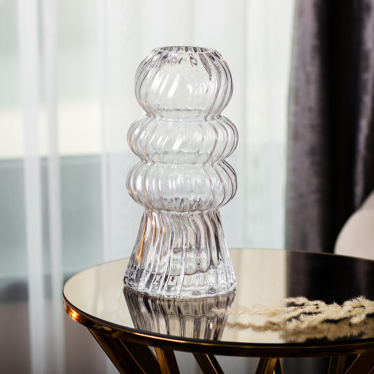 Скляна ваза 24,5 см