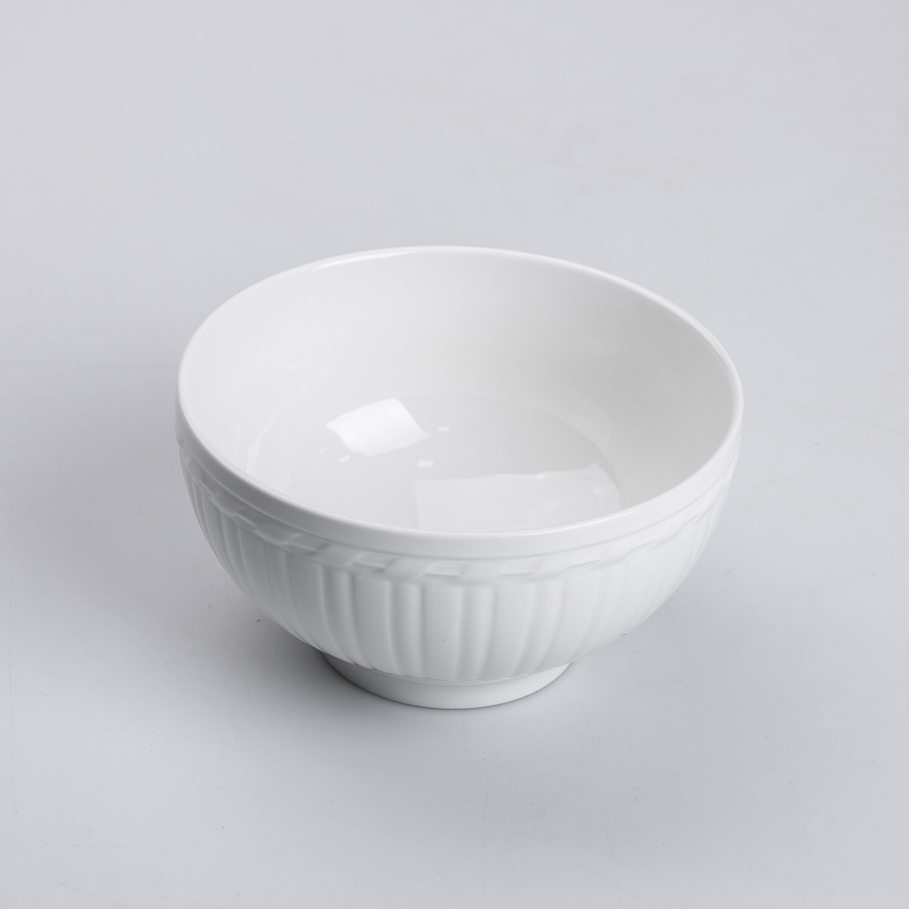 Столовий сервіз керамічний на 6 персон 39 предметів білий