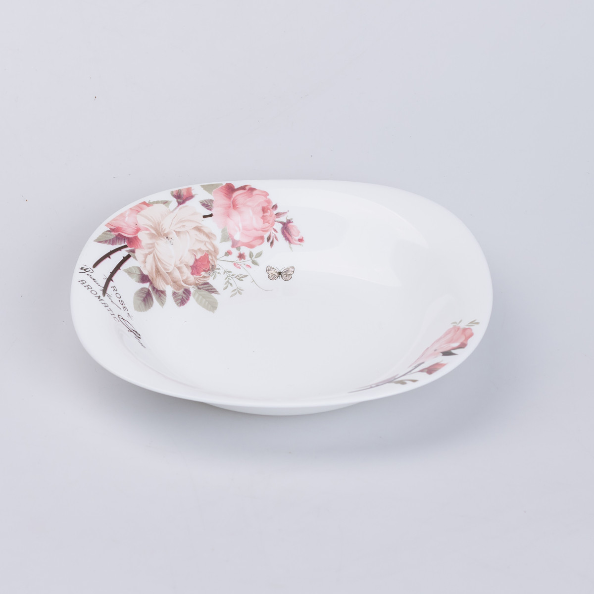 Столовий сервіз керамічний на 6 персон 18 тарілок білий