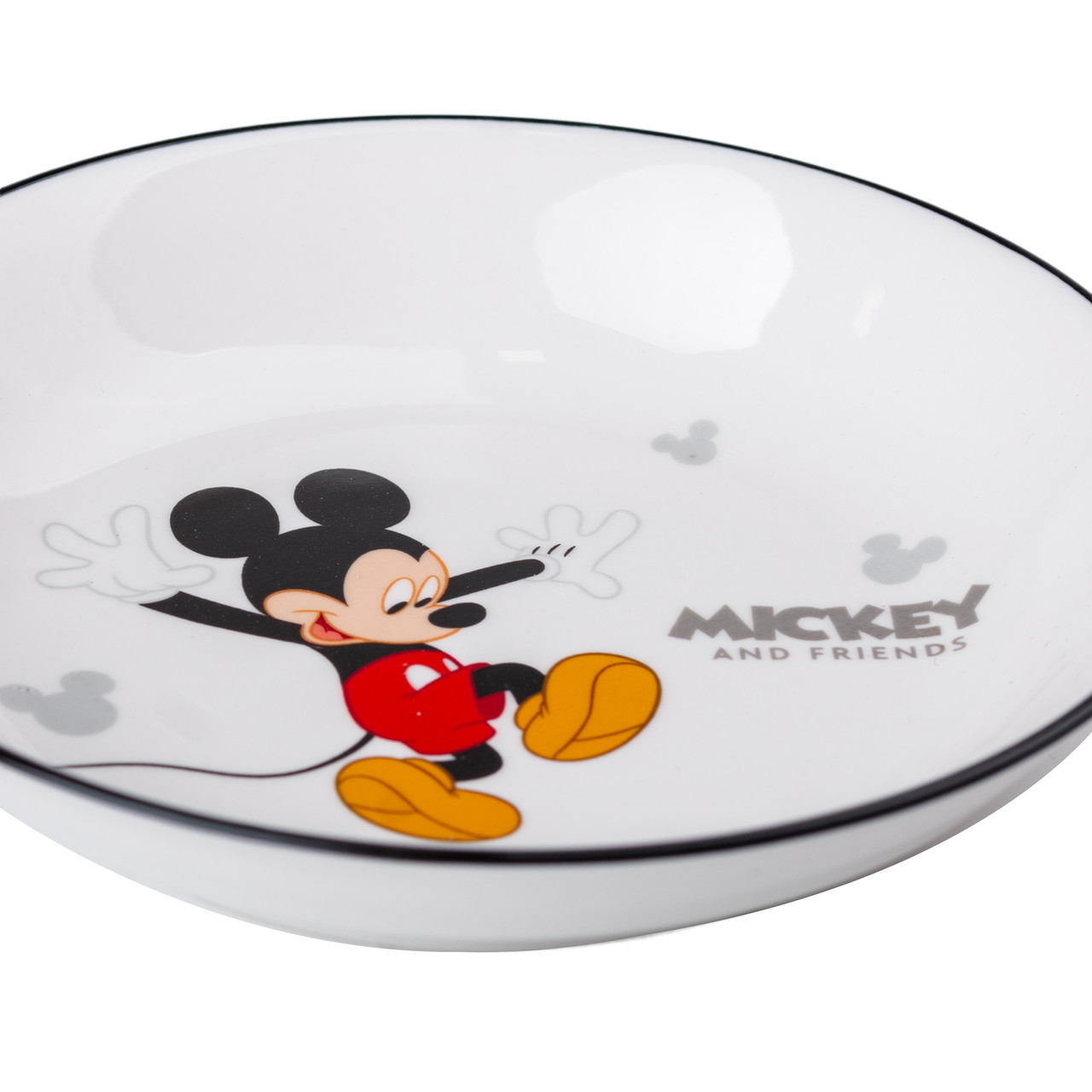Дитяча керамічна тарілка Міккі Маус 350 мл