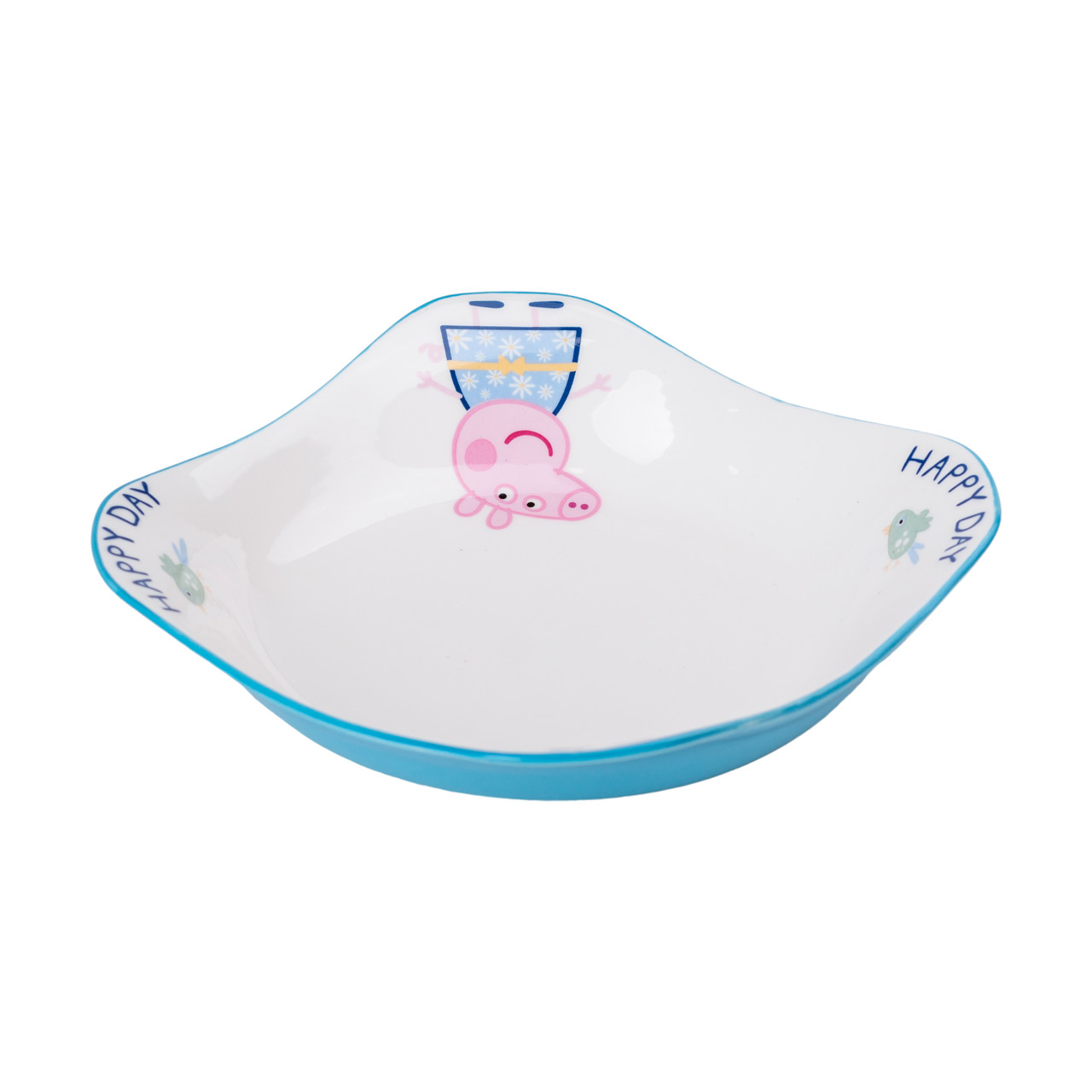 Керамічна, глибока тарілка для дітей, 350 мл.