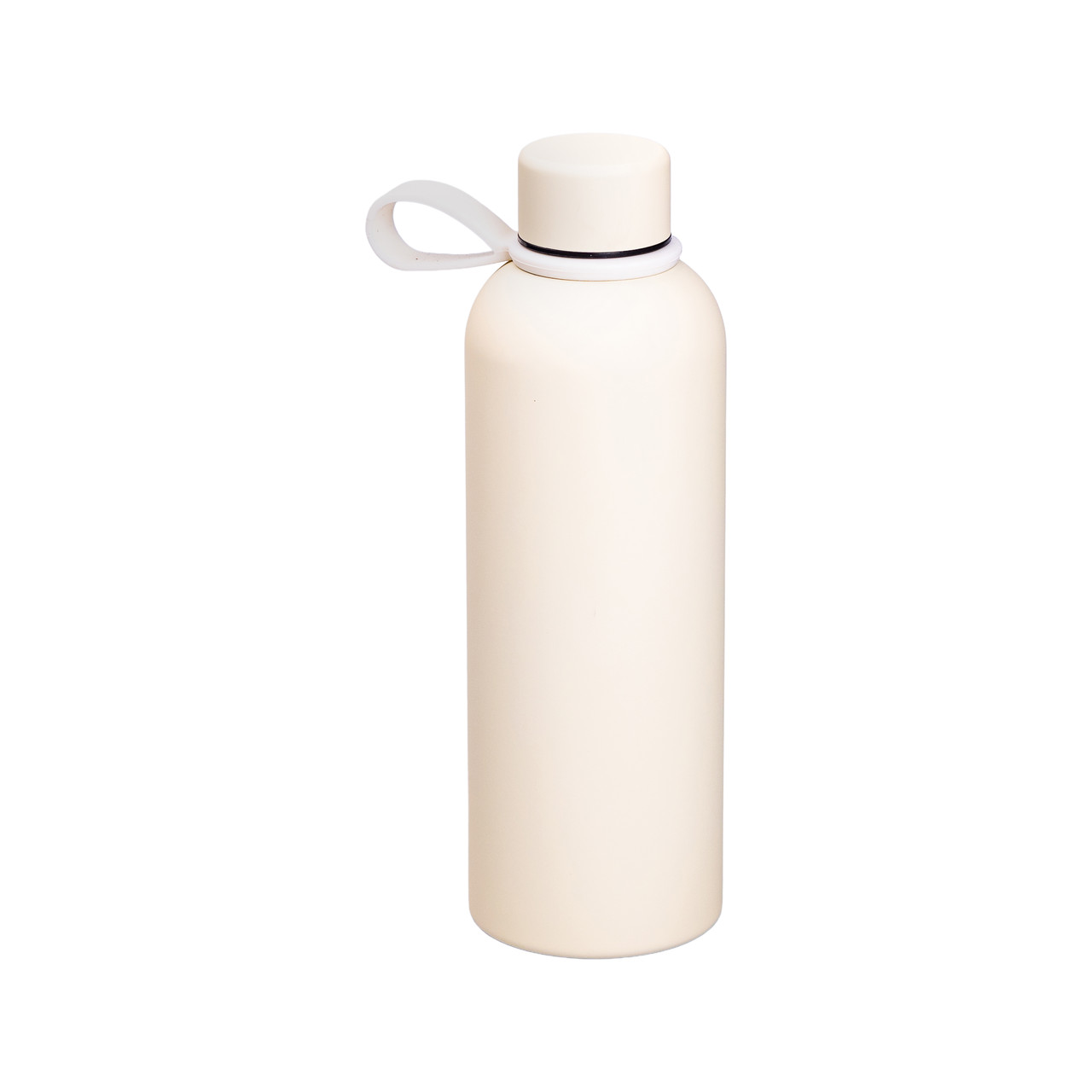 Термопляшка 500 мл бежева