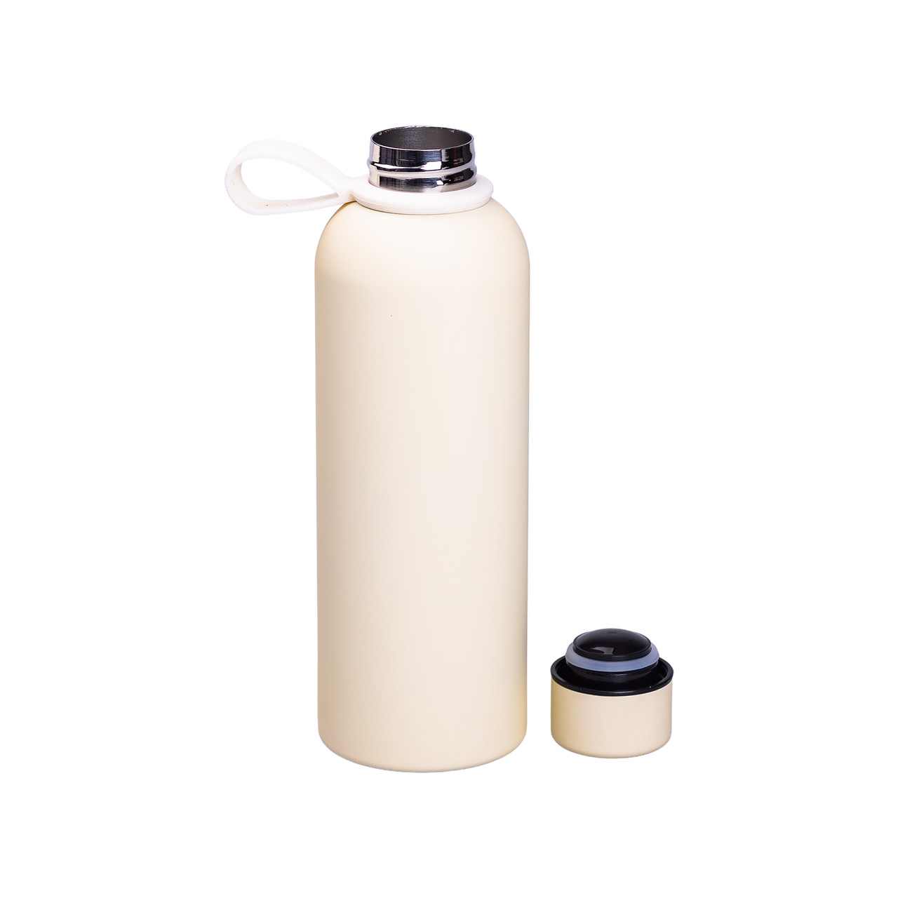 Термопляшка 500 мл бежева