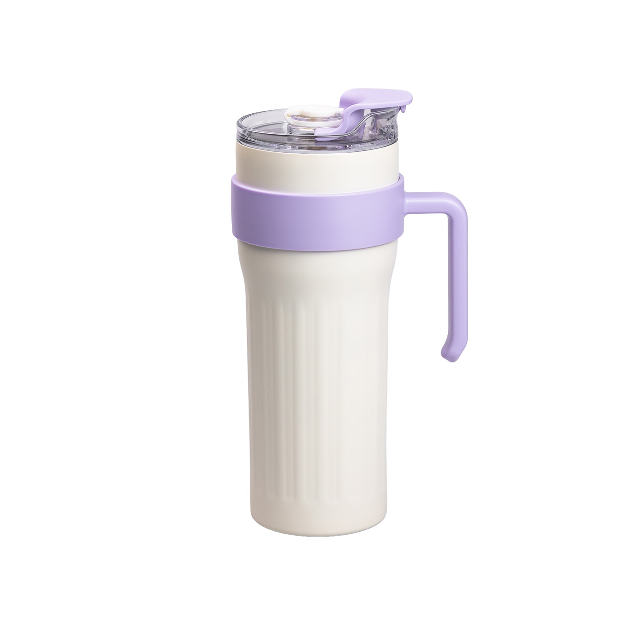 Термочашка Big Mac 1,2 л з трубочкою біла