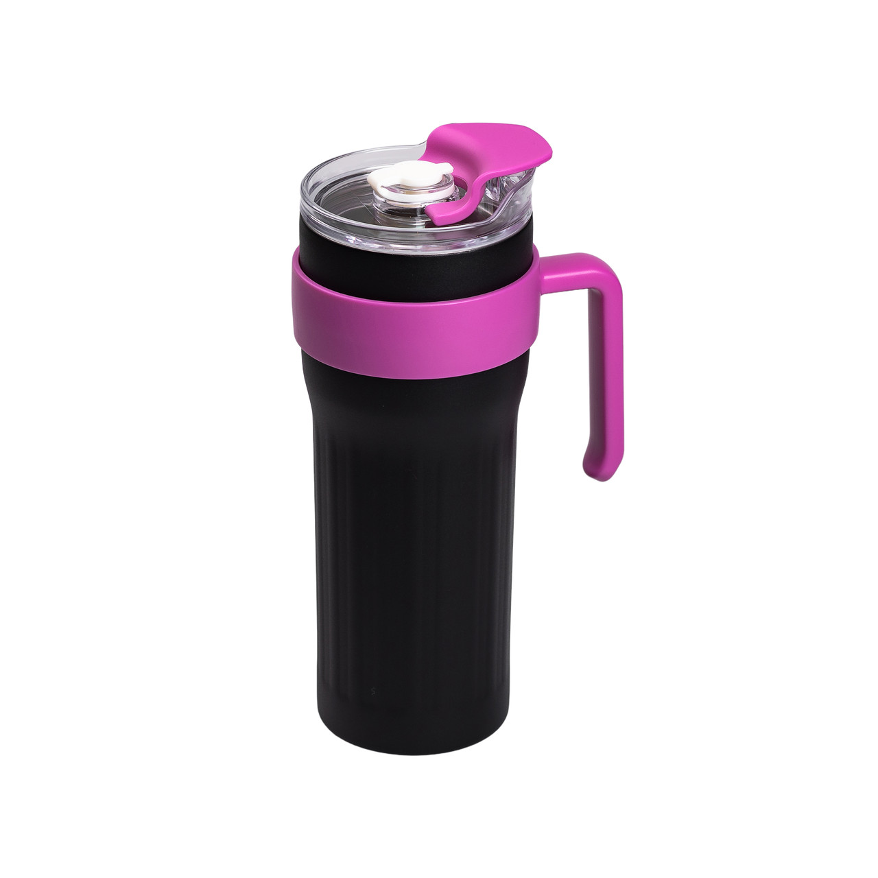 Термочашка Big Mac 1,2 л з трубочкою чорна