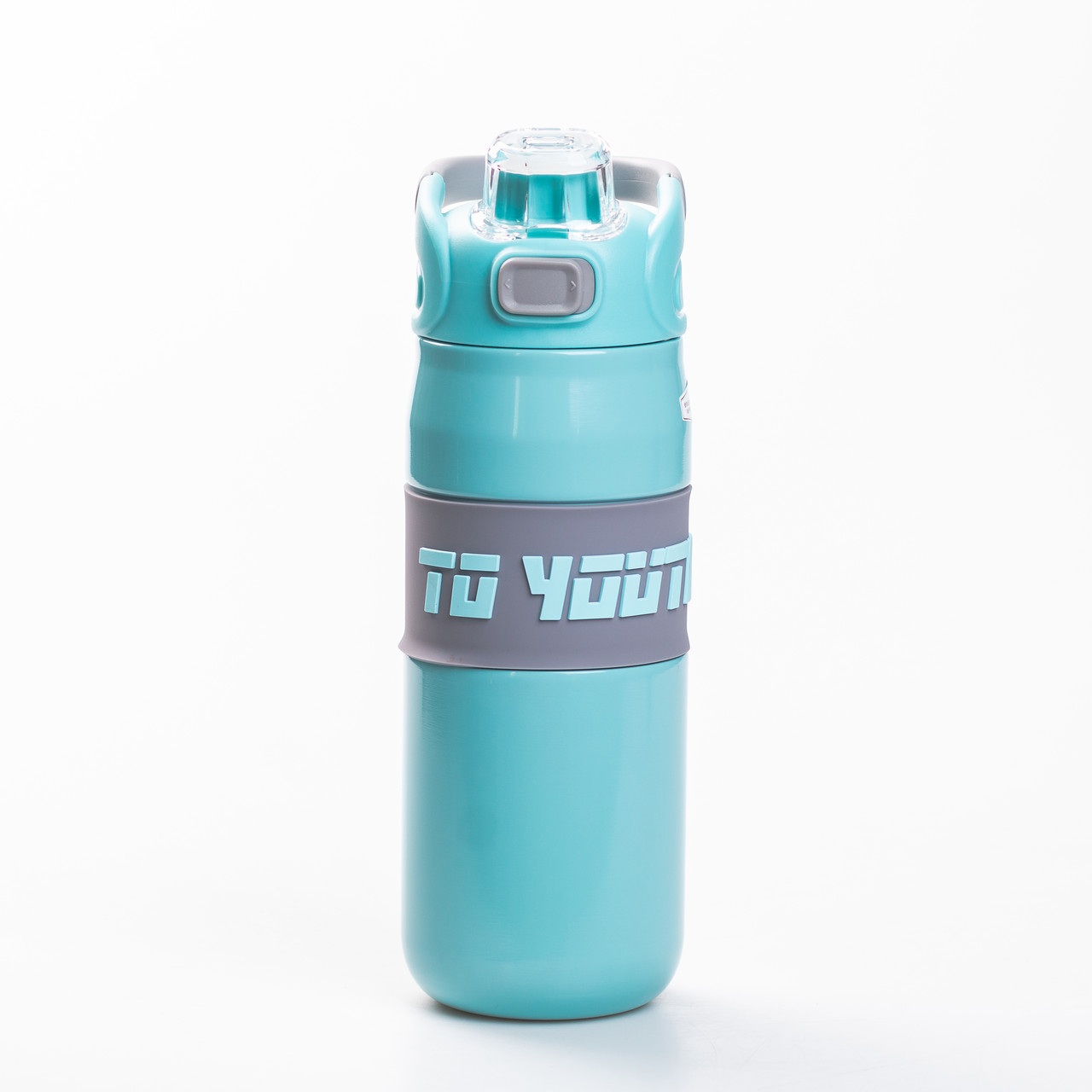 Термос спортивний з мундштуком 680 мл м'ятний