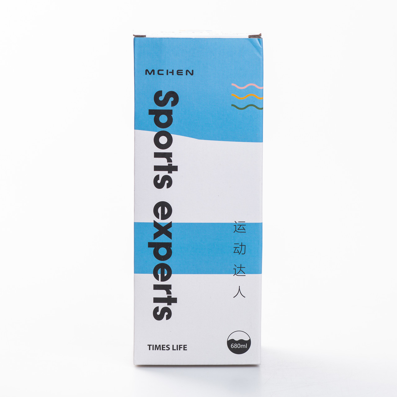 Термос спортивний з мундштуком 680 мл м'ятний