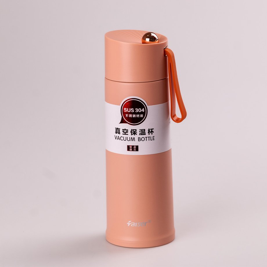 Термос із нержавіючої сталі 450 мл Рожевий