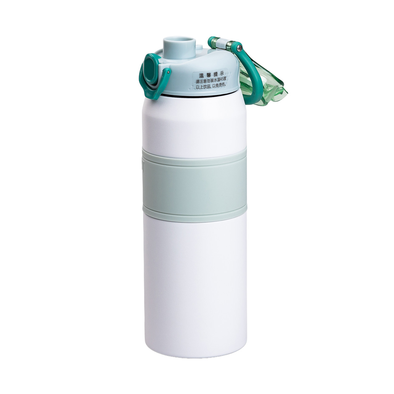 Термос із нержавіючої сталі з мундштуком 800 мл М'ятний