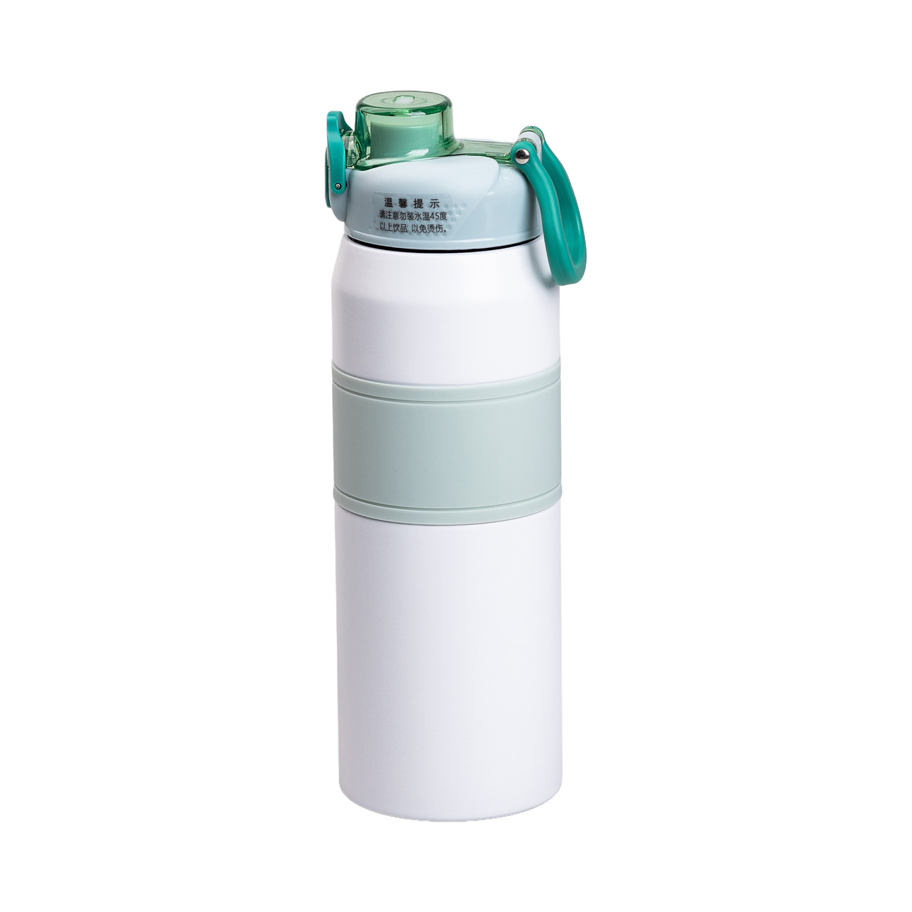 Термос із нержавіючої сталі з мундштуком 800 мл М'ятний