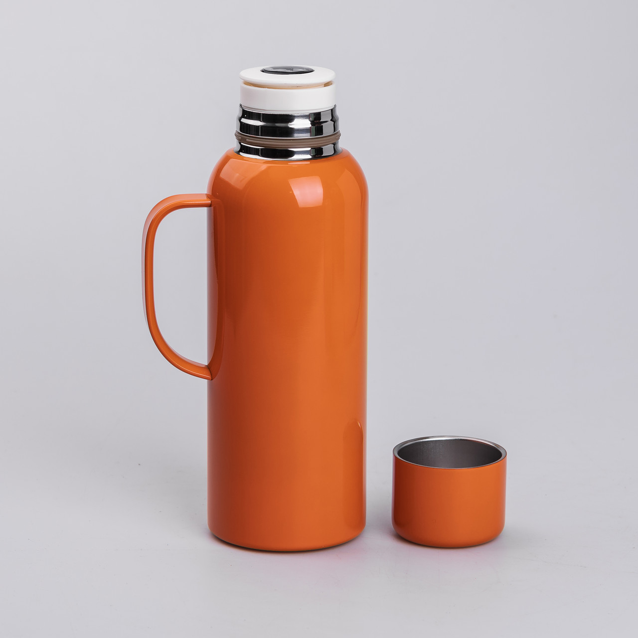 Термос Vacuum з датчиком температури на 820 мл помаранчевий