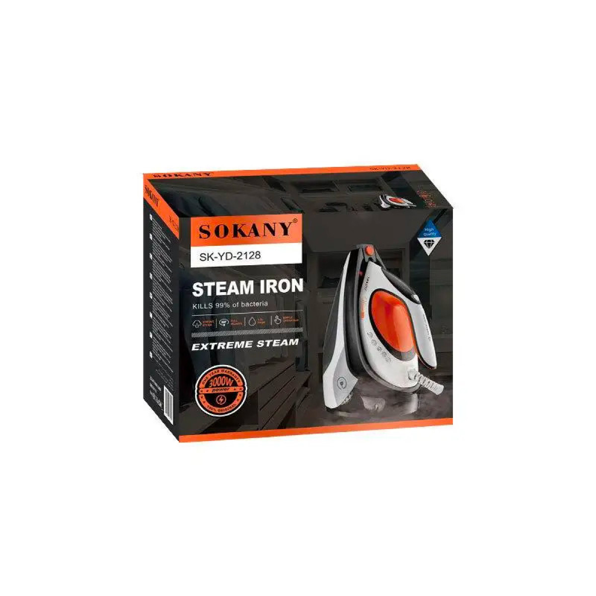 Праска з паровою станцією SOKANY SK-YD-2128