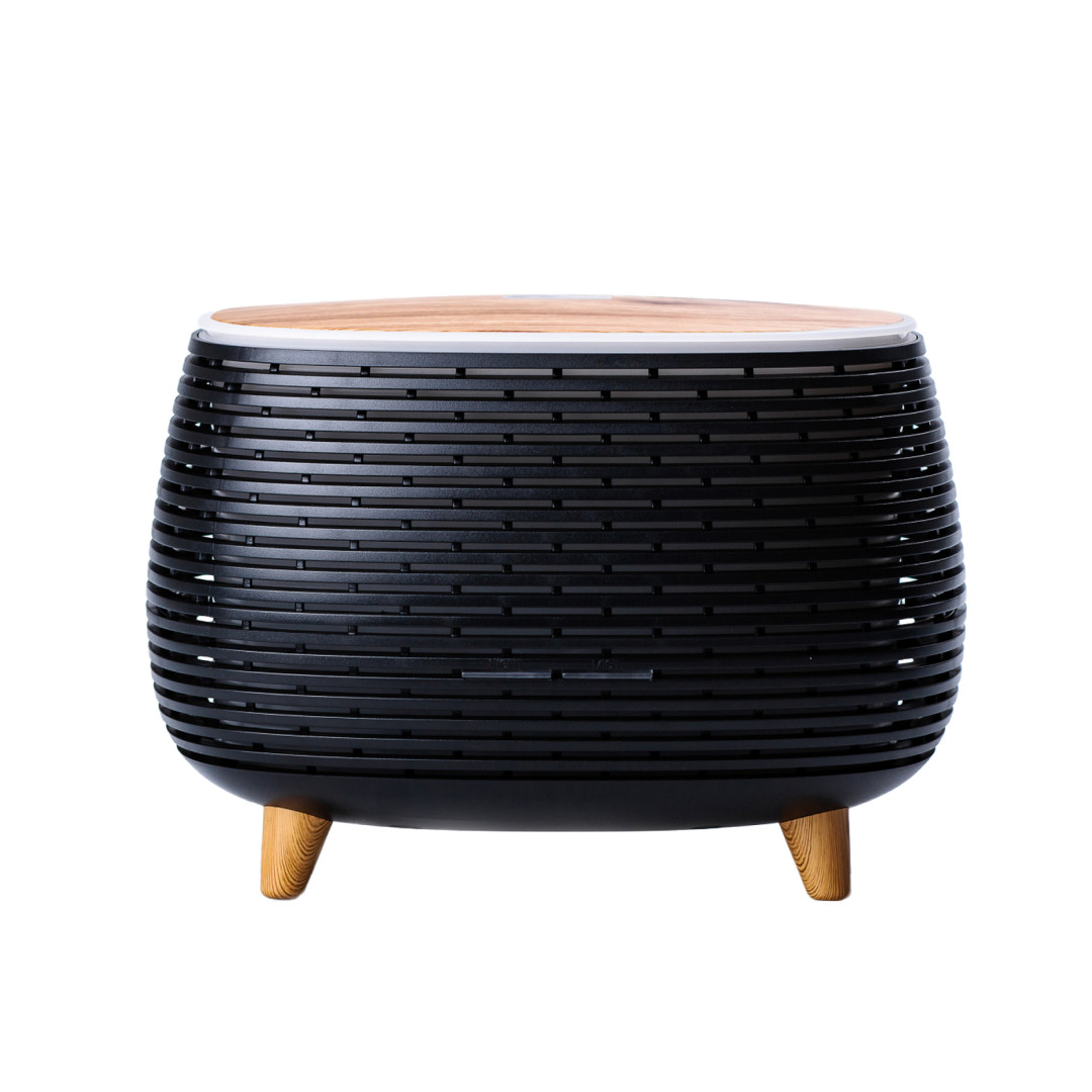 Зволожувач повітря Holdmay Life of Leisure Aroma Diffuser 400ml Чорний