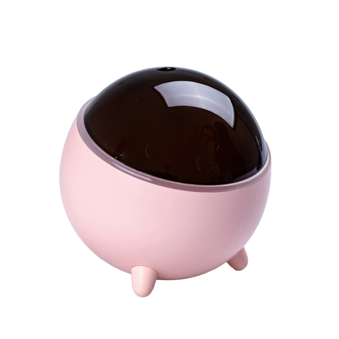 Зволожувач повітря для дому портативний 300 мл Рожевий