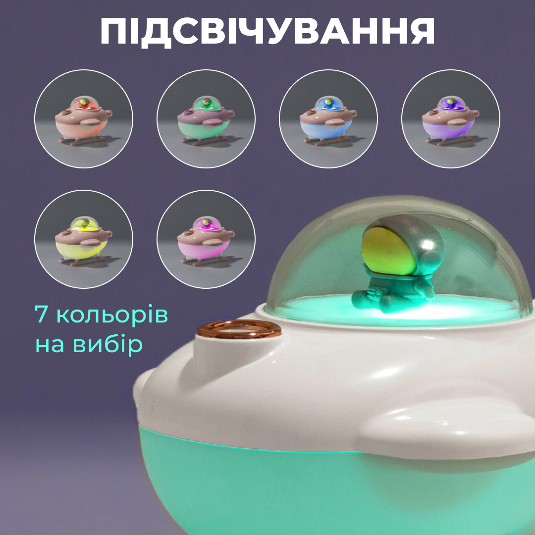 Зволожувач повітря USB 220ml Білий