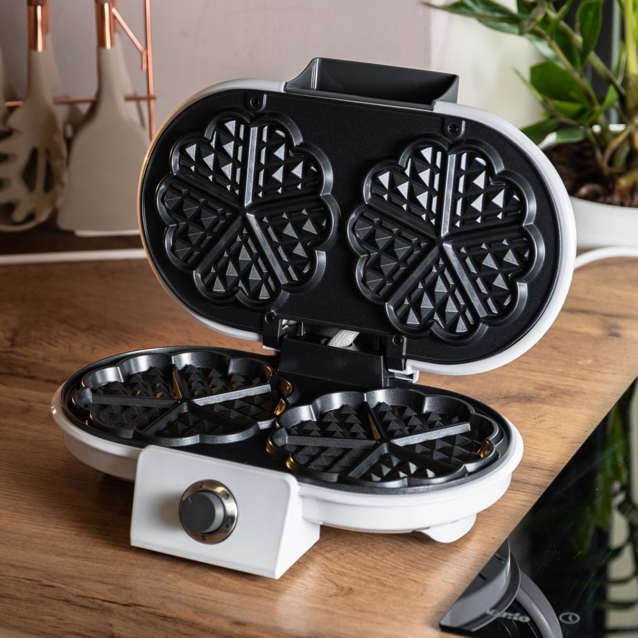 Вафельниця Sokany для бельгійських вафель 1200 Вт універсальна електровафельниця