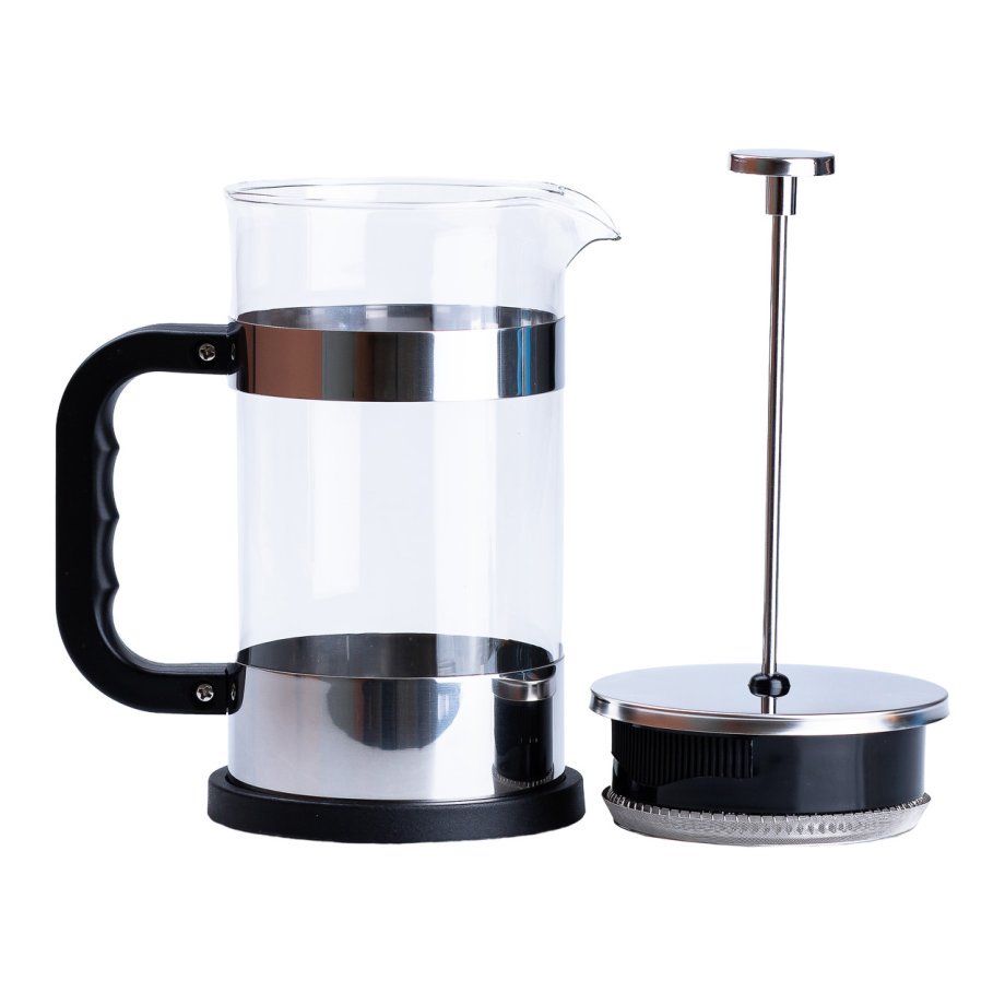 Заварник для чаю з френч пресом скляний 1л