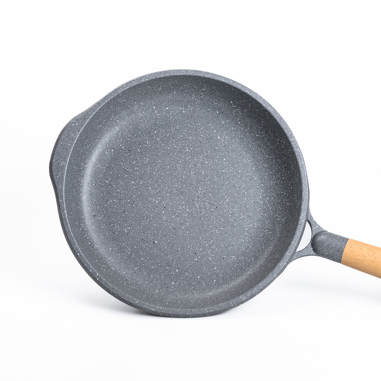 Алюмінієва сковорода 2,8 л з мармуровим антипригарним покриттям Ø 28 см сіра MGC