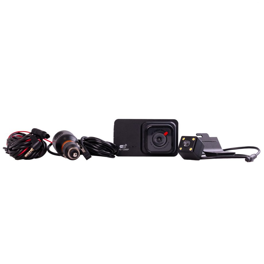Відеореєстратор для авто Light Dual Lens Vihicle BlackBOX DVR з камерою заднього виду