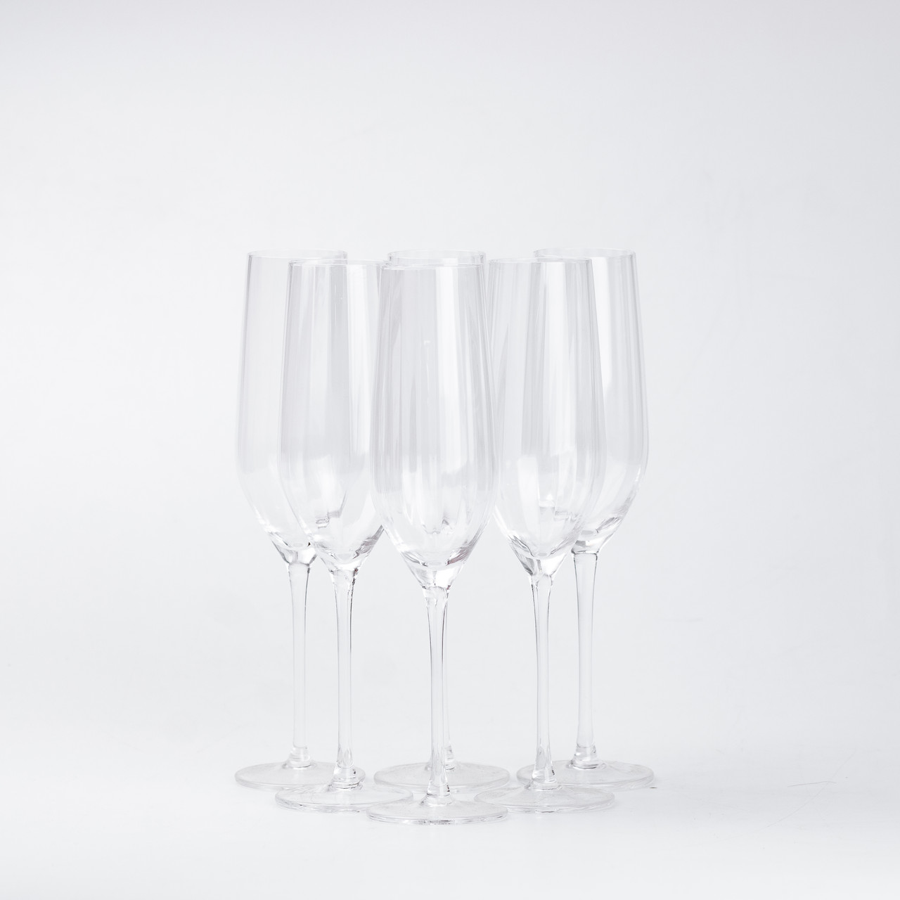 Келихи для шампанського набір із 6 шт 350 мл