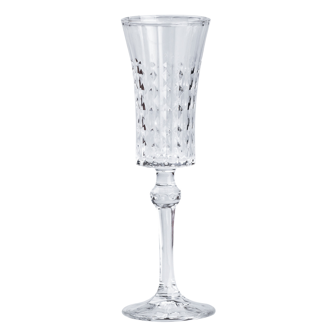 Набір келихів для шампанського 6 шт по 150 мл прозорий