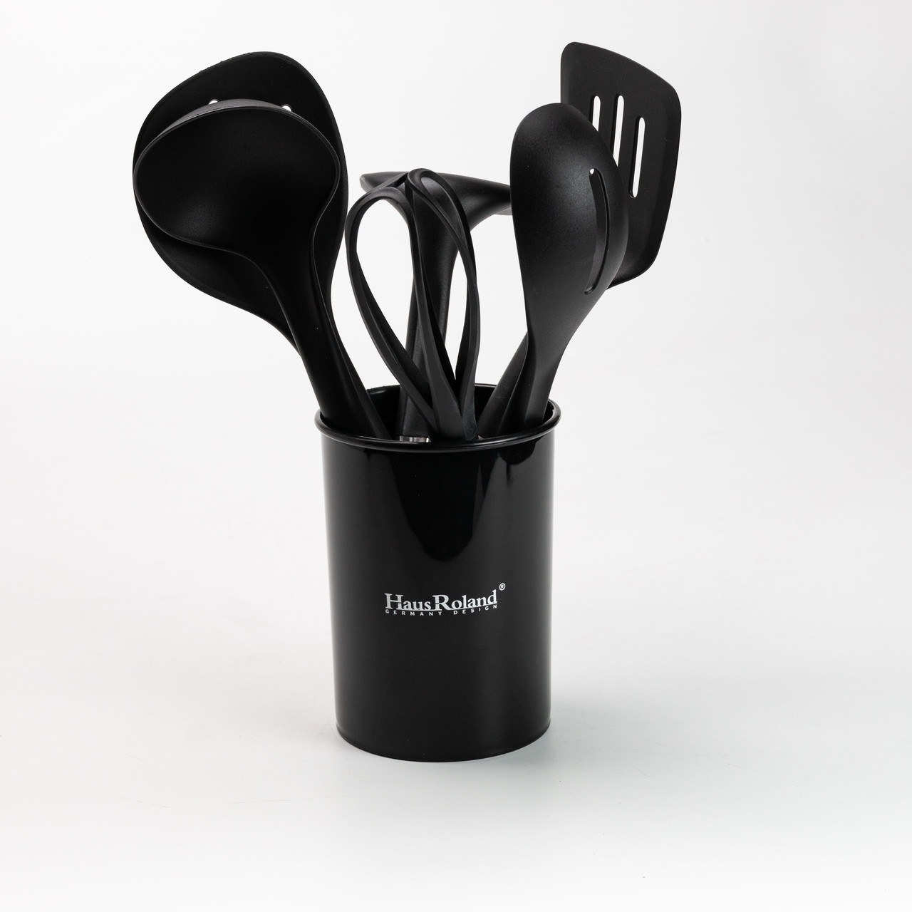 Набір посуду для приготування з нержавіючої сталі 12 предметів, чорний