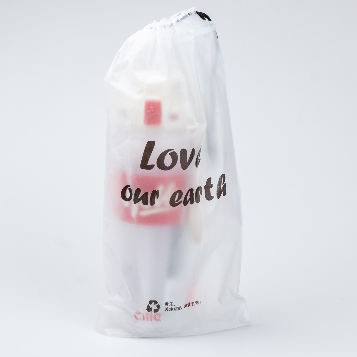 Пляшка для води 860 мл тритан з ремінцем і ручкою Червона