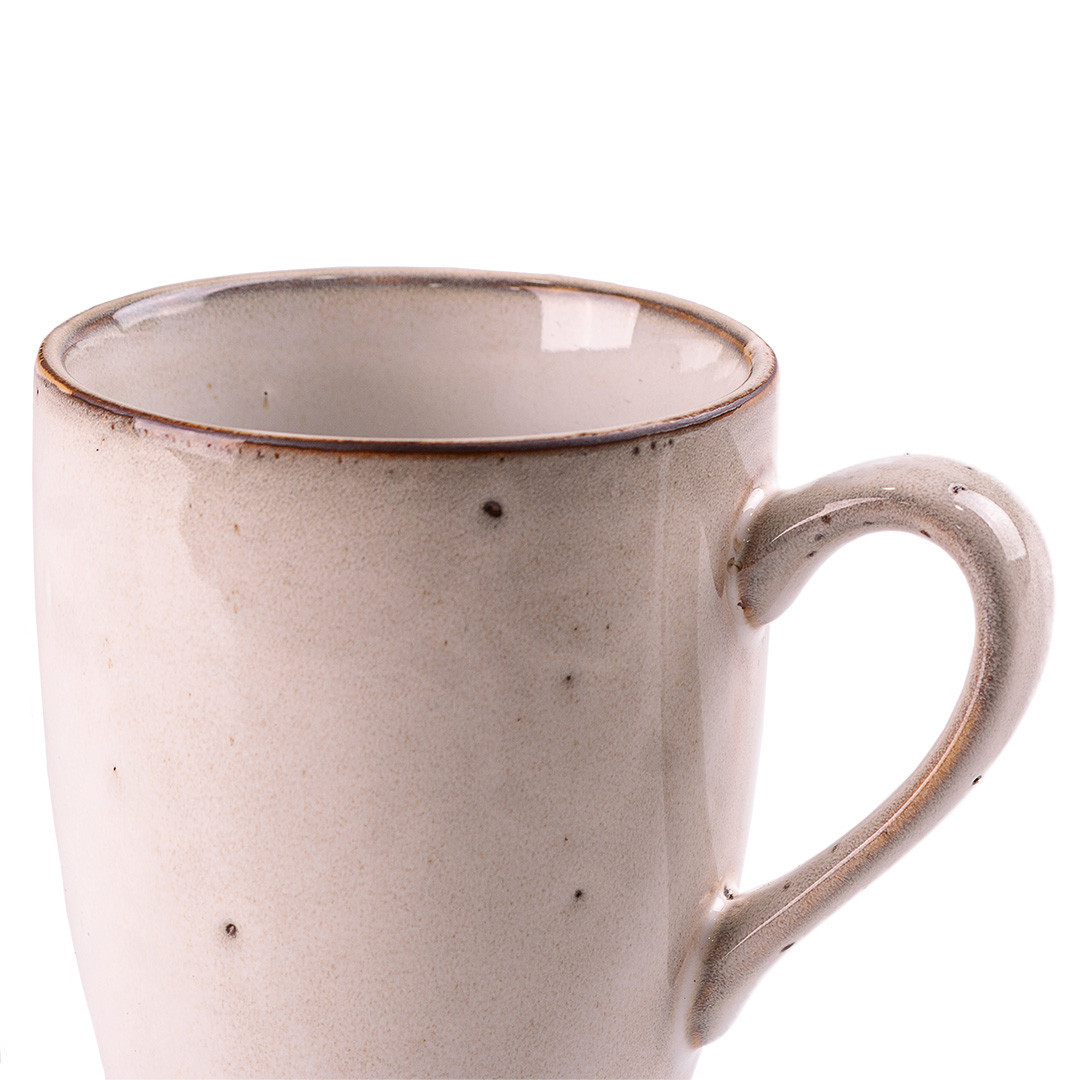 Чашка керамічна 400 мл, бежевий