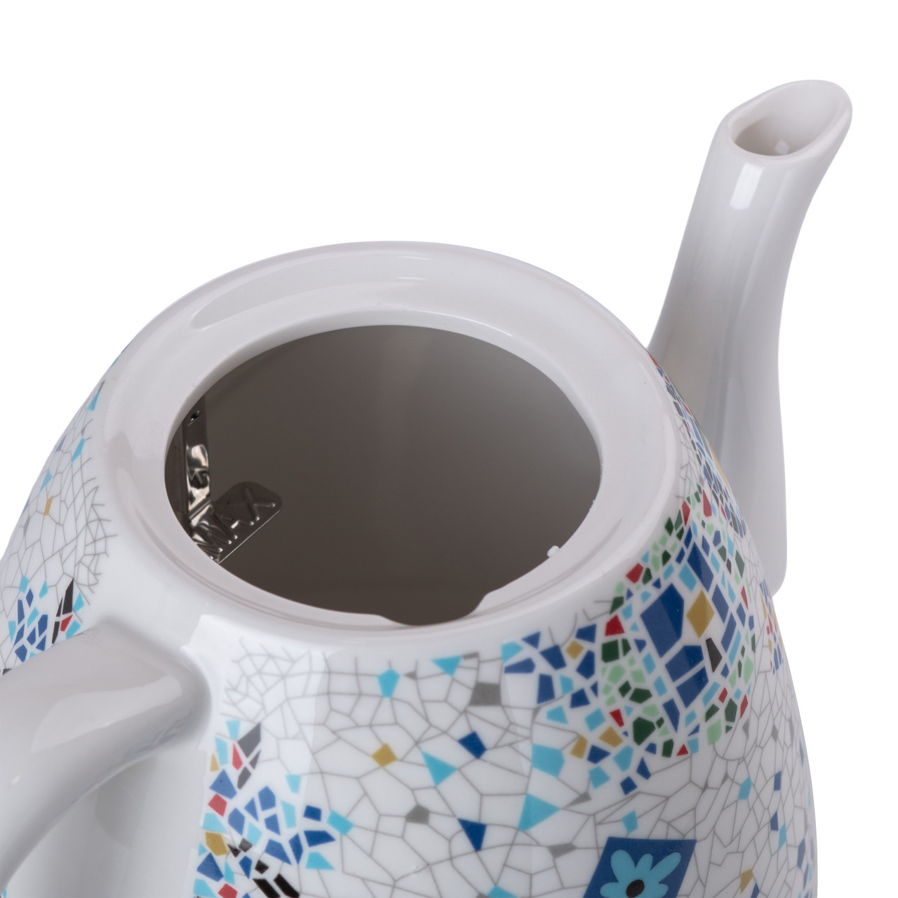 Білий електричний чайник Sokany 1,5 літра безшумний