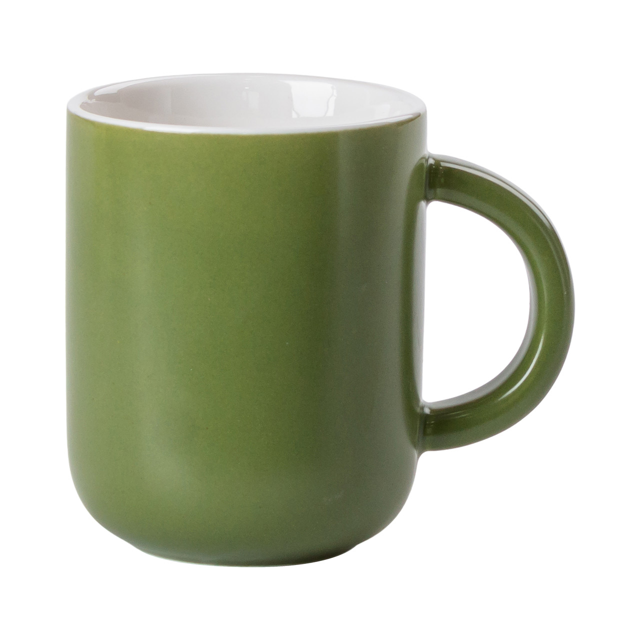 Чайний сервіз на 6 персон з бамбуковою обертовою підставкою, зелений