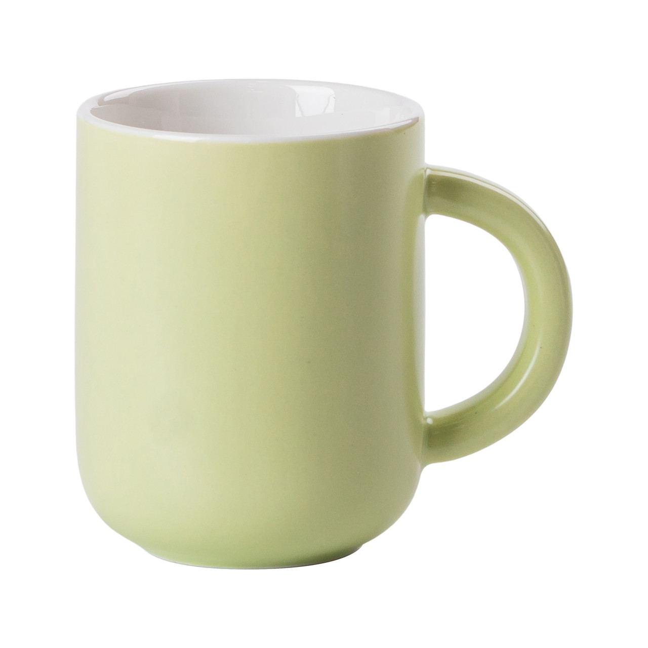 Чайний сервіз на 6 персон з бамбуковою обертовою підставкою, зелений