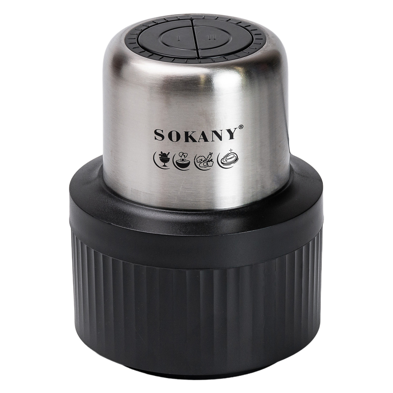 Чопер подрібнювач Sokany SKYM7032B 2в1 з чашами 0.5 і 3 літри 800 Вт