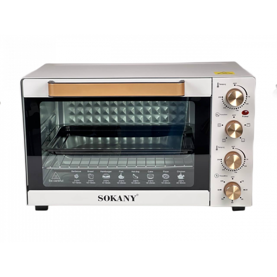 Електрична духовка Sokany SK450W настільна 50 л