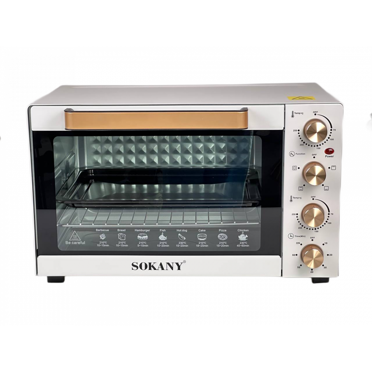 Електрична духовка Sokany SK450W настільна 50 л