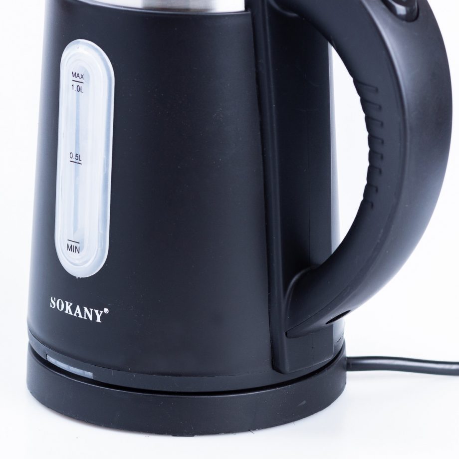 Електрочайник Sokany SK-0808 1200W Black