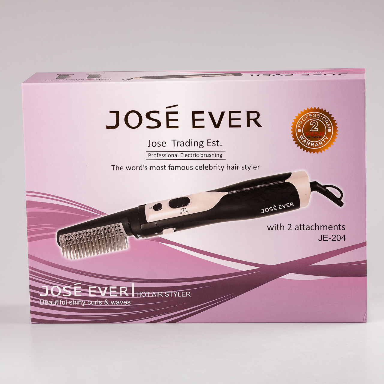 Фен стайлер для волосся 2 в 1 Sokany JE204 1000 Вт