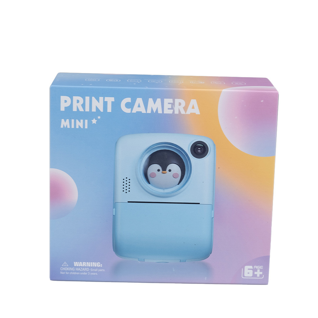 Фотоапарат дитячий акумуляторний Yimi X17 Print Camera Mini Full HD Рожевий