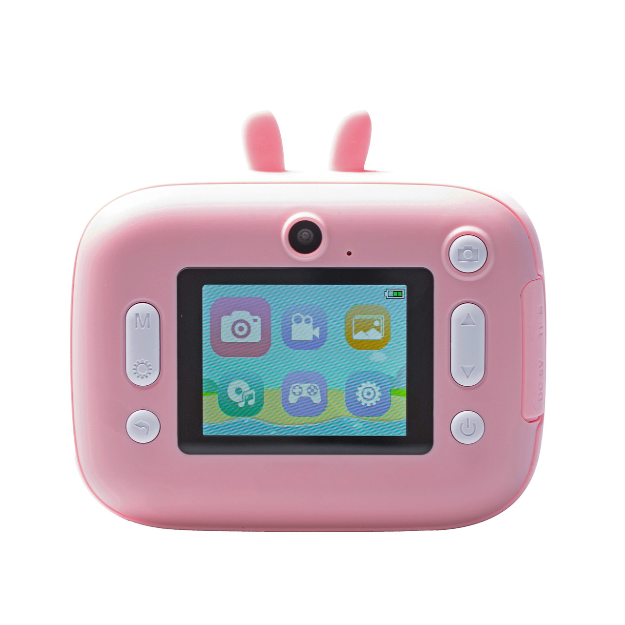 Дитяча фотокамера з миттєвим друком знімків «Зайчик» Рожевий