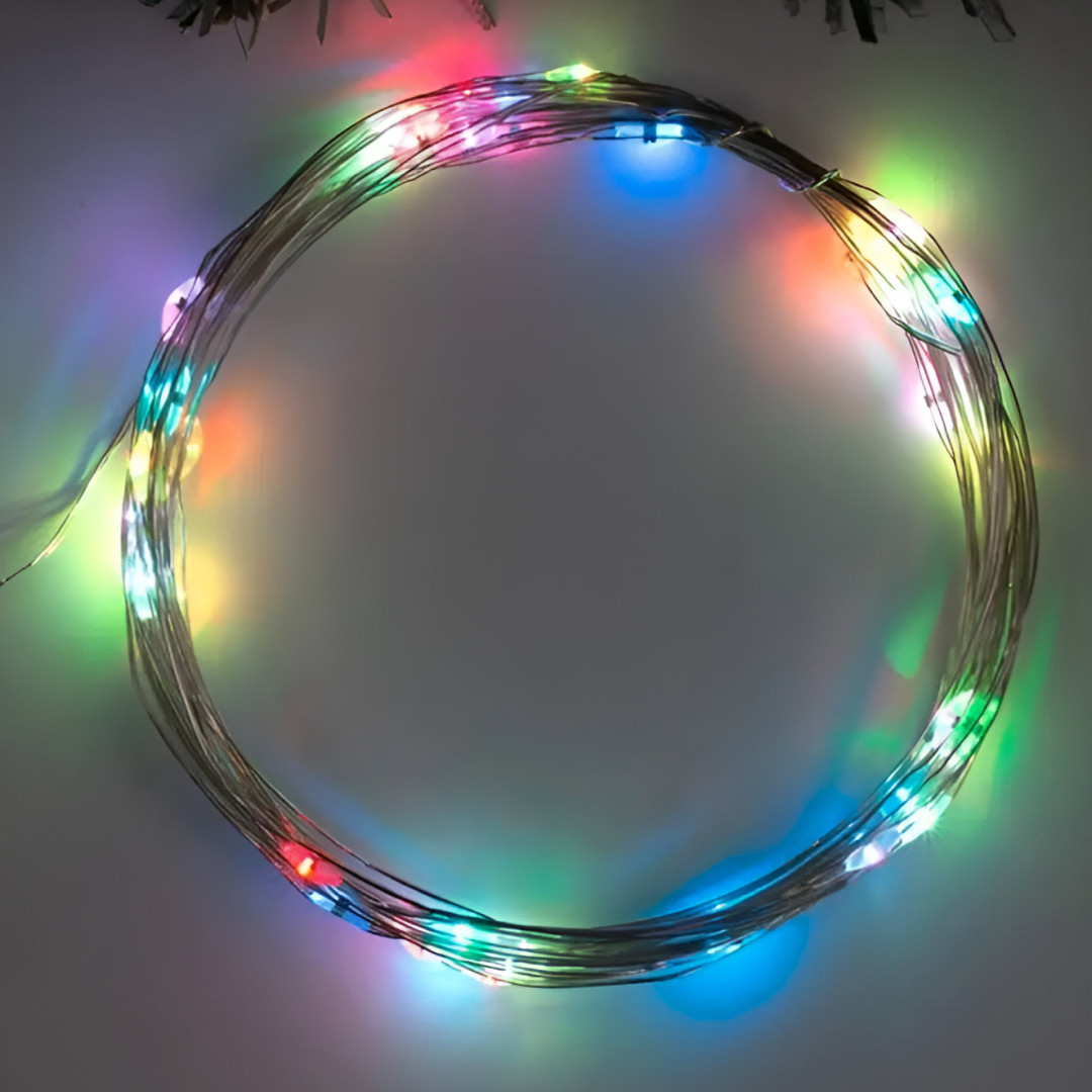 Гірлянда світлодіодна кінський хвіст GarlandoPro 200LED Роса 2м 10 ліній