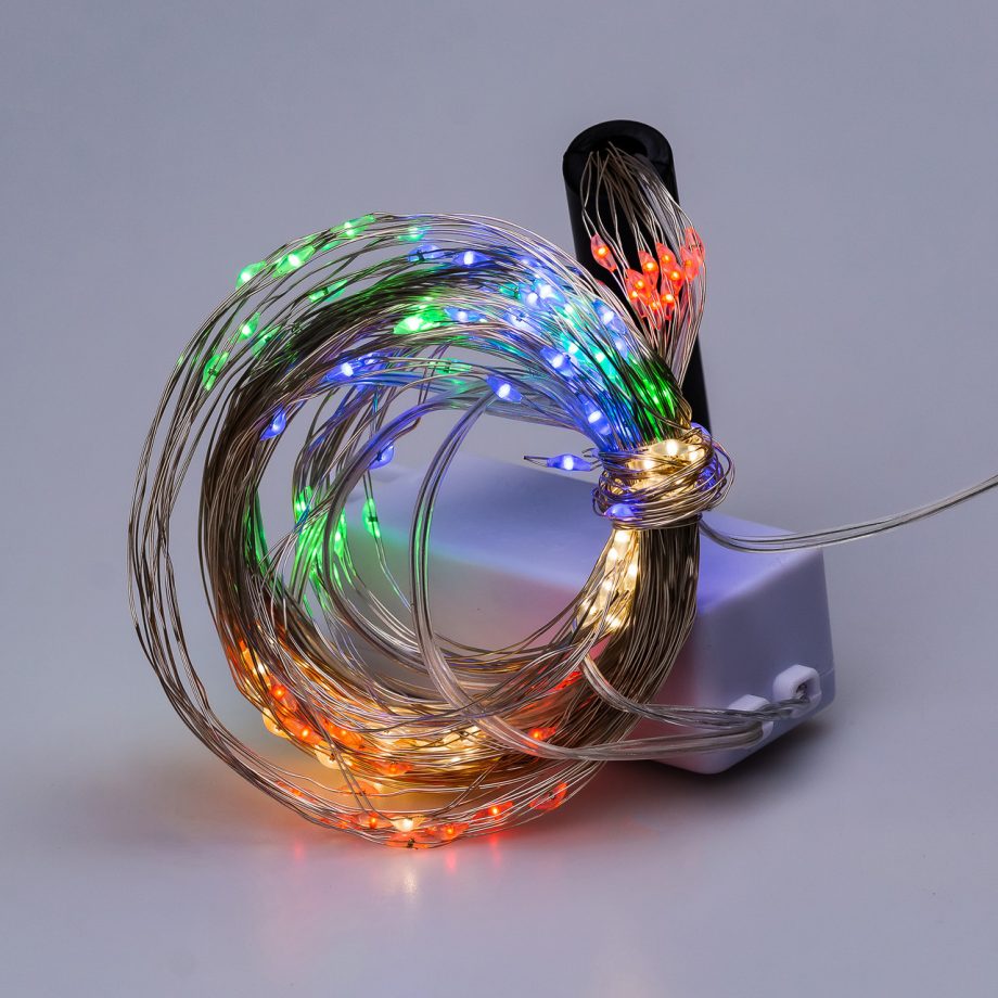 Гірлянда світлодіодна кінський хвіст GarlandoPro 200LED Роса 2м 10 ліній