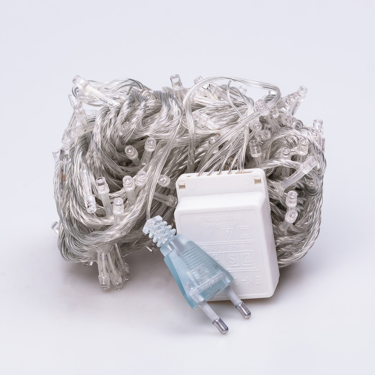 Гірлянда нитка світлодіодна GarlandoPro 190 LED лампочок 18м 8 режимів лед гірлянда Синій