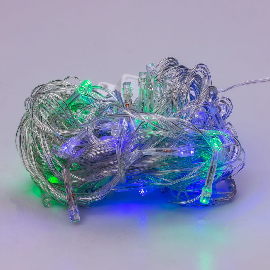 Гірлянда нитка світлодіодна GarlandoPro 50 LED 6м 8 режимов гірлянда новорічна