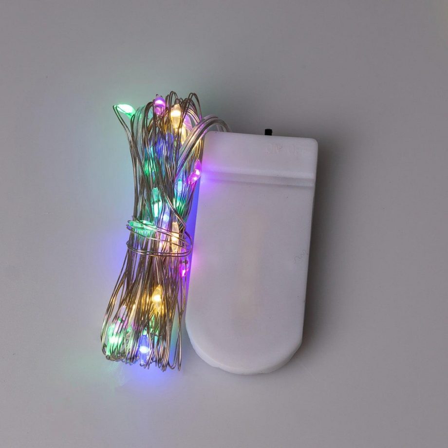 Гірлянда світлодіодна на батарейках GarlandoPro 30LED 3м мідний дріт гірлянди роса