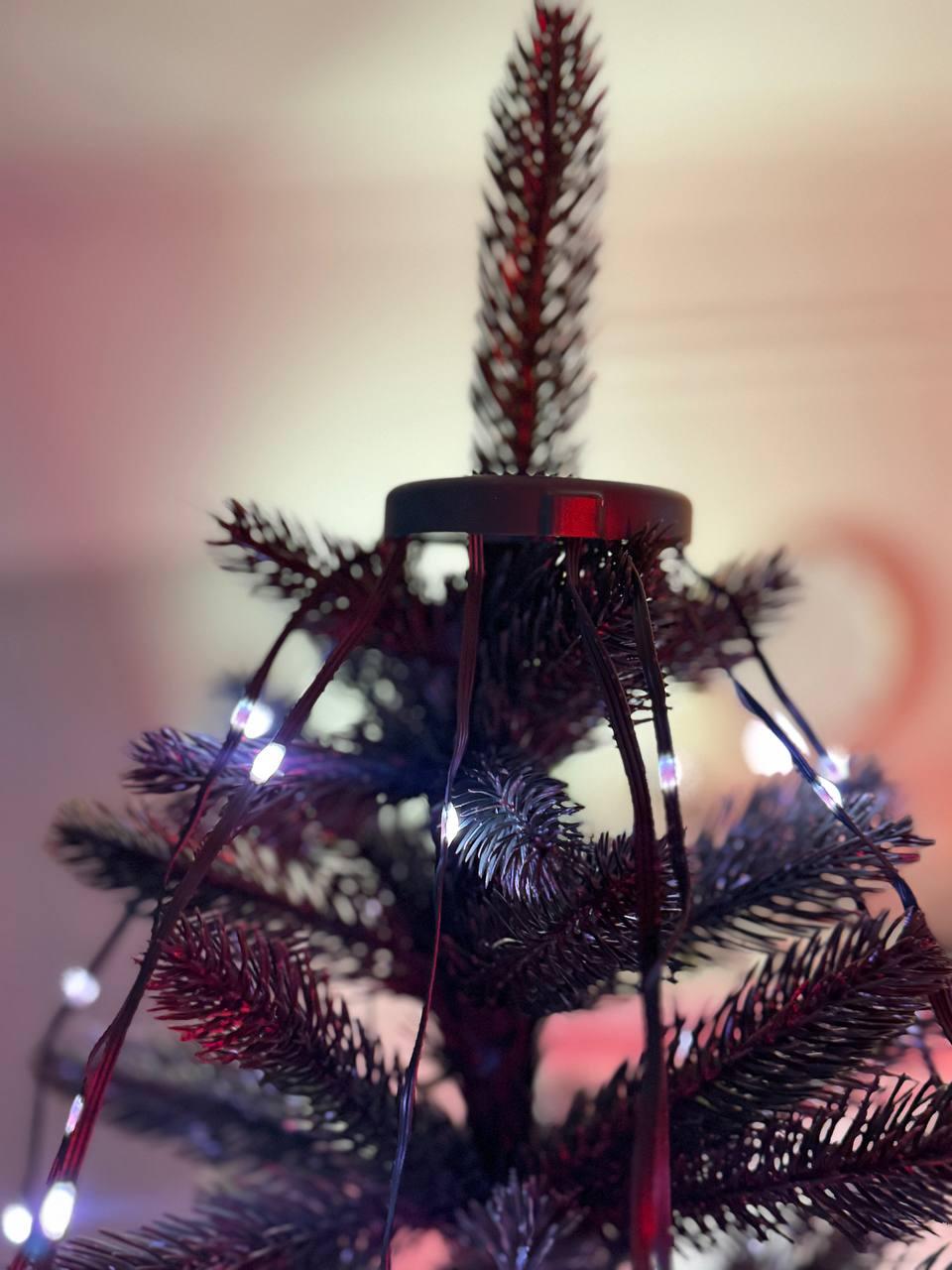 Розумна гірлянда Smart 250 LED довжина 2,5 м з керуванням зі смартфона зелена, мультиколор