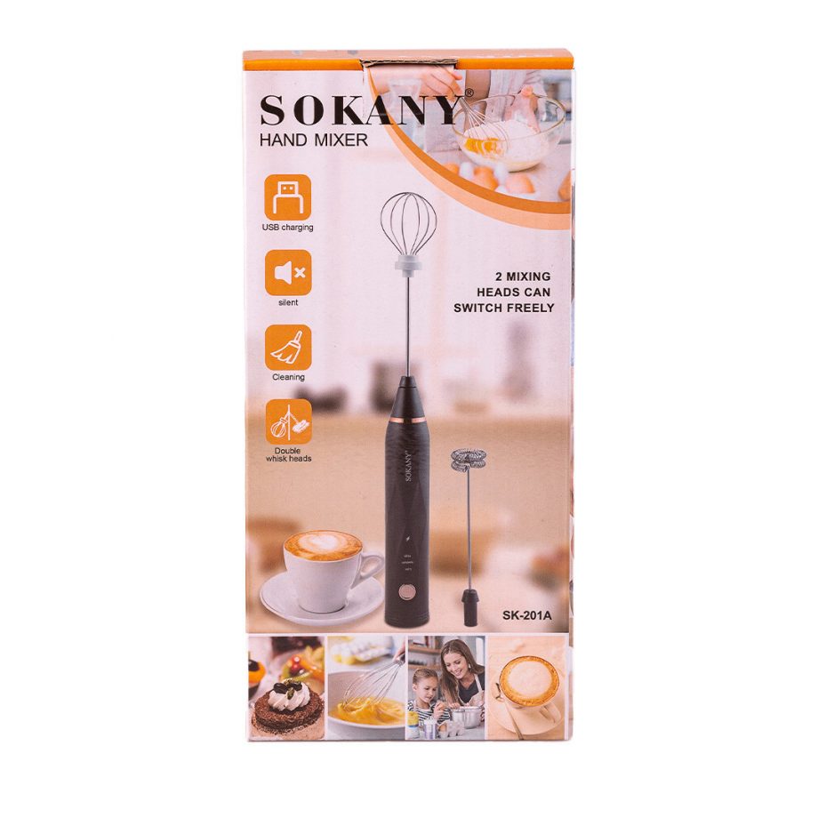 Капучинатор для молока Sokany SK-201A  Чорний