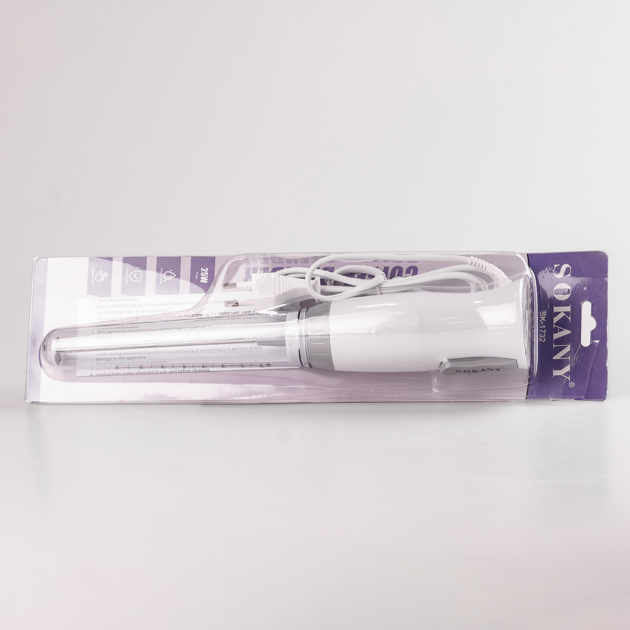 Капучинатор Sokany SK-1732 ручний 25W білий