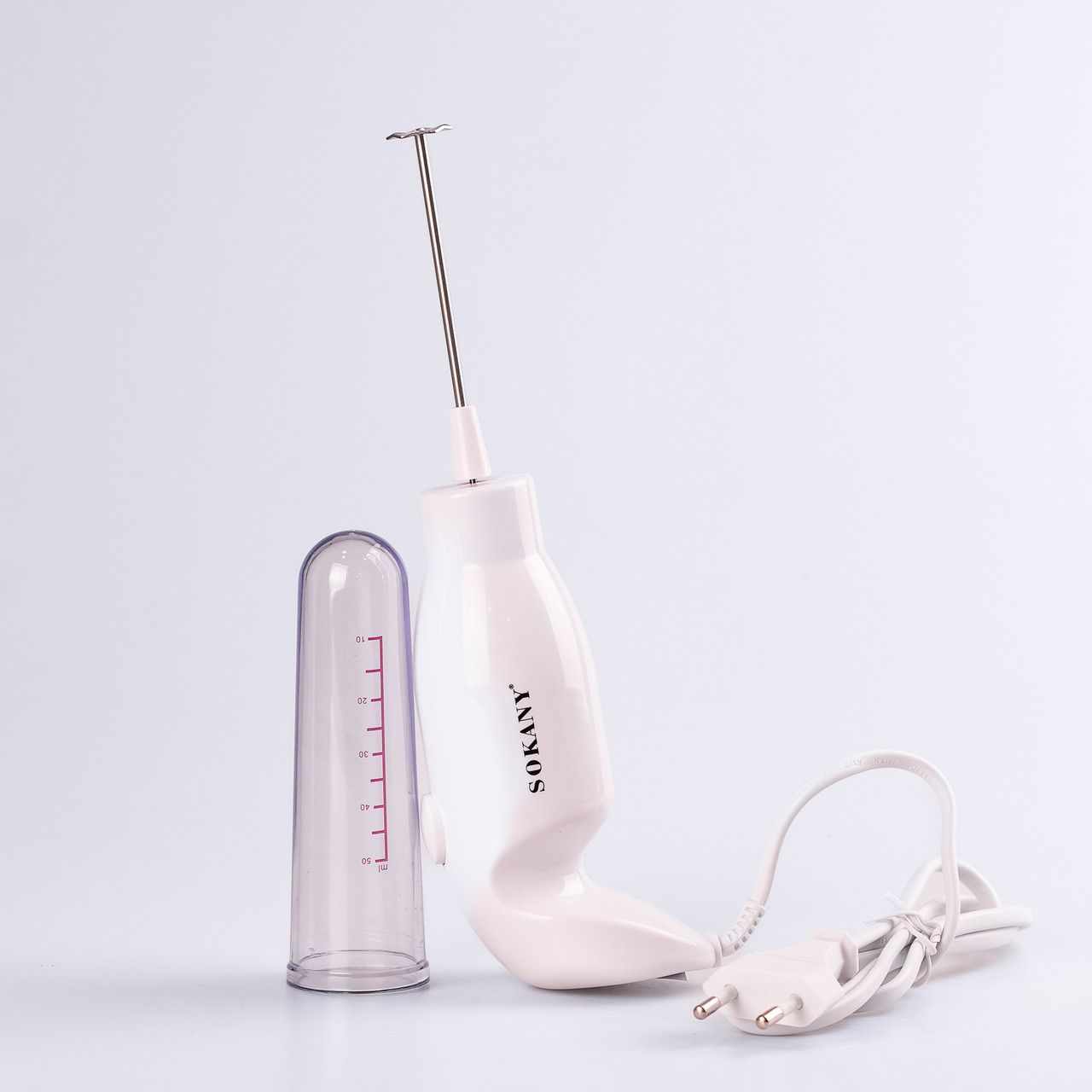 Капучинатор Sokany SK-1733 ручний 25W білий